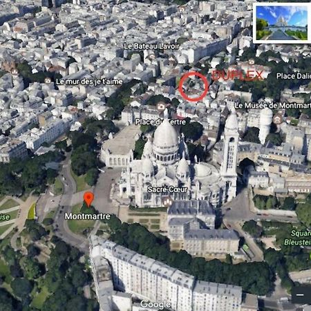 Luxurious Duplex - Top Of Montmartre Párizs Kültér fotó